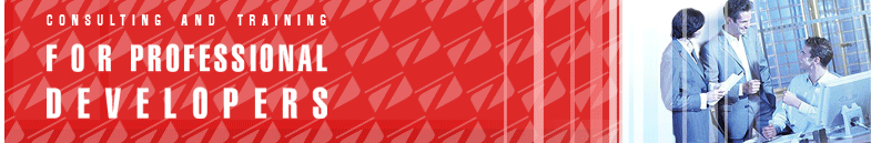 Consulting and training for professional developers